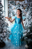 Elsa with snowflakes